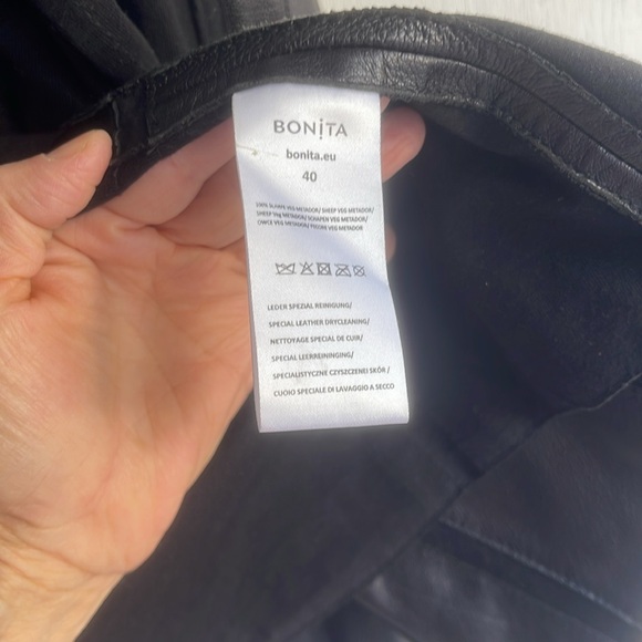 Black Sheep Leather Jacket Size 10 Made in Germany - Picture 8 of 10